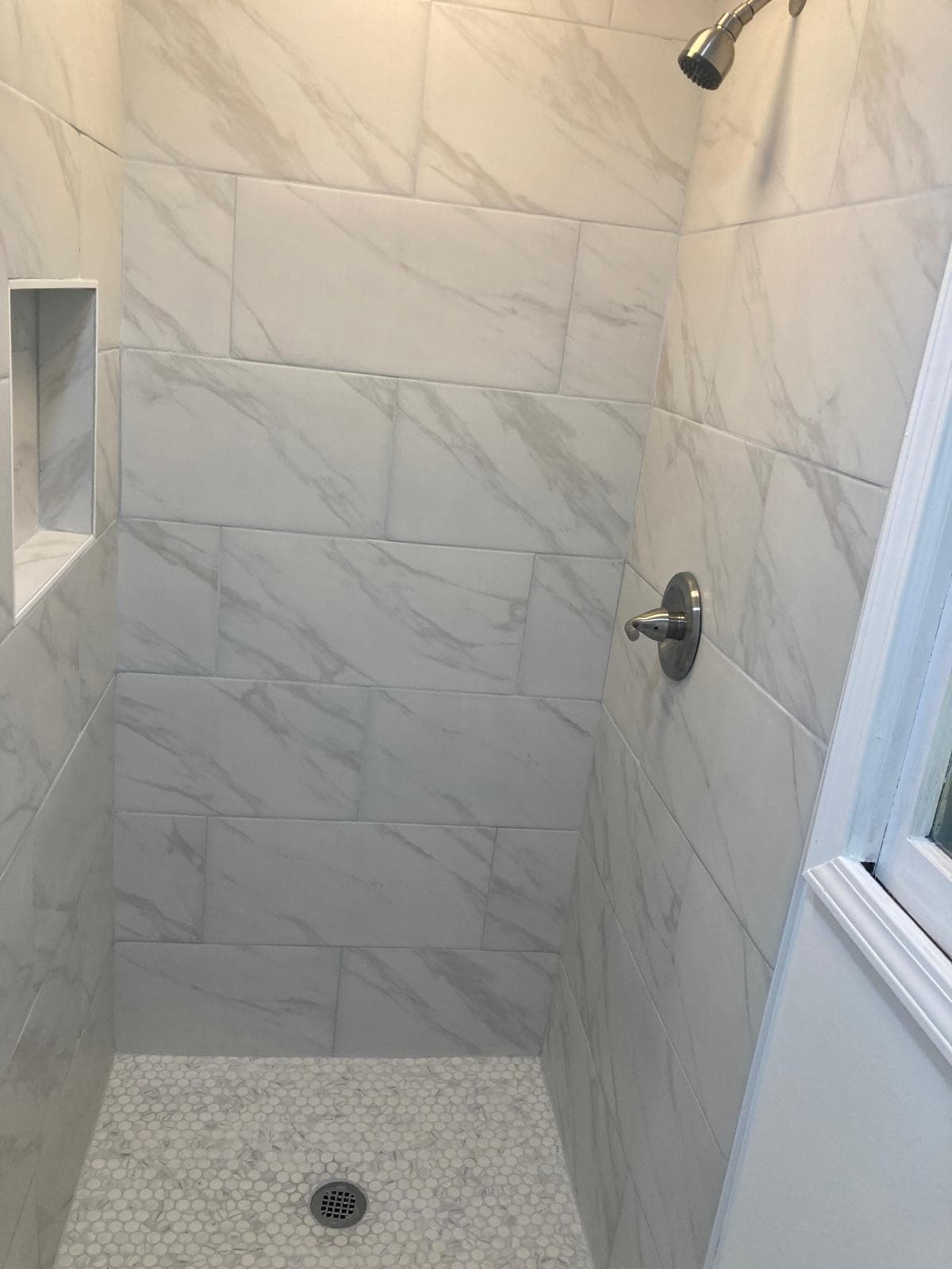 Custom Walk-In Shower & Tile Installation