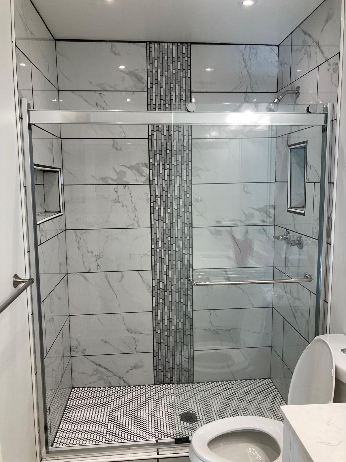 Custom bathroom remodel by AB'S Construction in Bowling Green KY