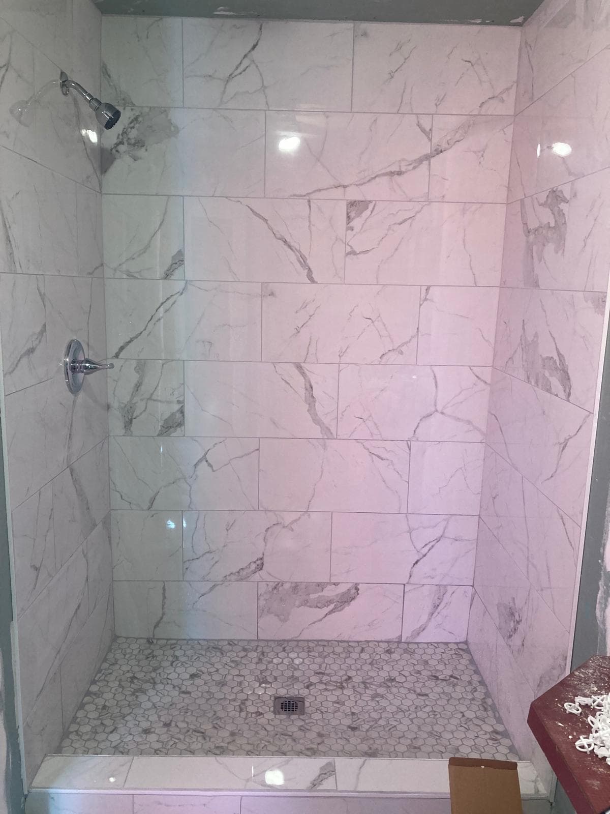Custom Walk-In Shower & Tile Installation