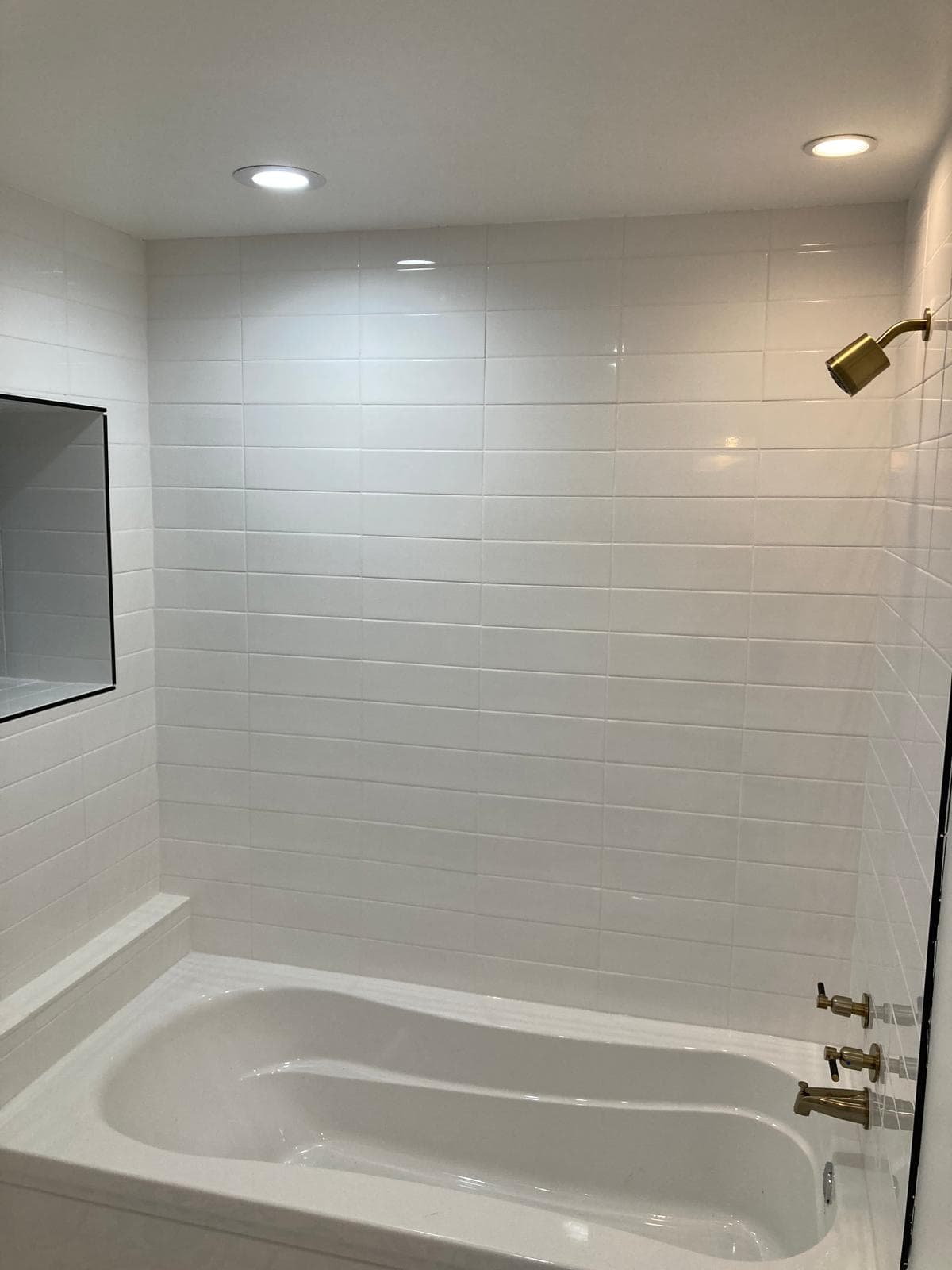 New Construction Bathroom & Tile Installation